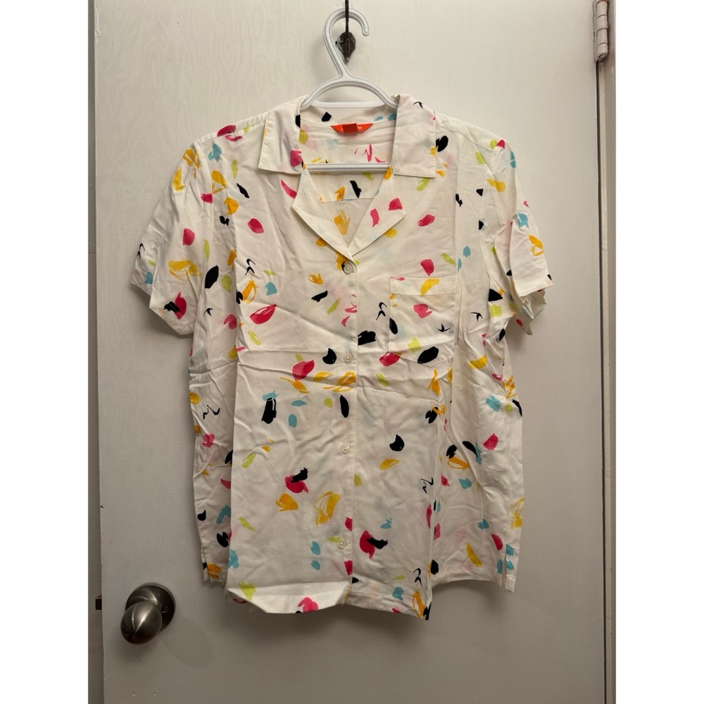 Women’s Joe Fresh Multicolor Button Down Shirt